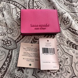 Kate spade micro Tri fold wallet